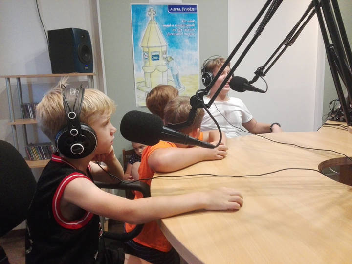 Médianap a táborban Médianap a táborban