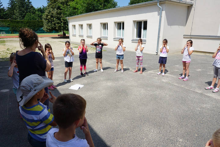 Megkezdődött a hittanos tábor Megkezdődött a hittanos tábor